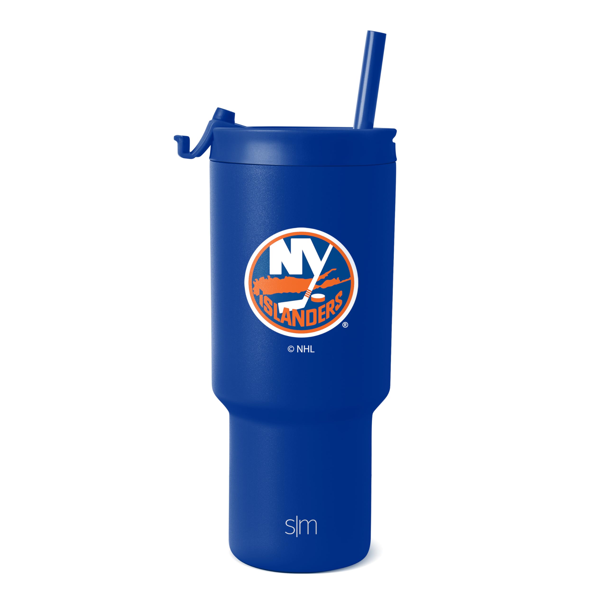 Foto 2 pulgar | Vaso Sencillo Y Moderno De La Nhl New York Islanders, 900 Ml - Venta Internacional.