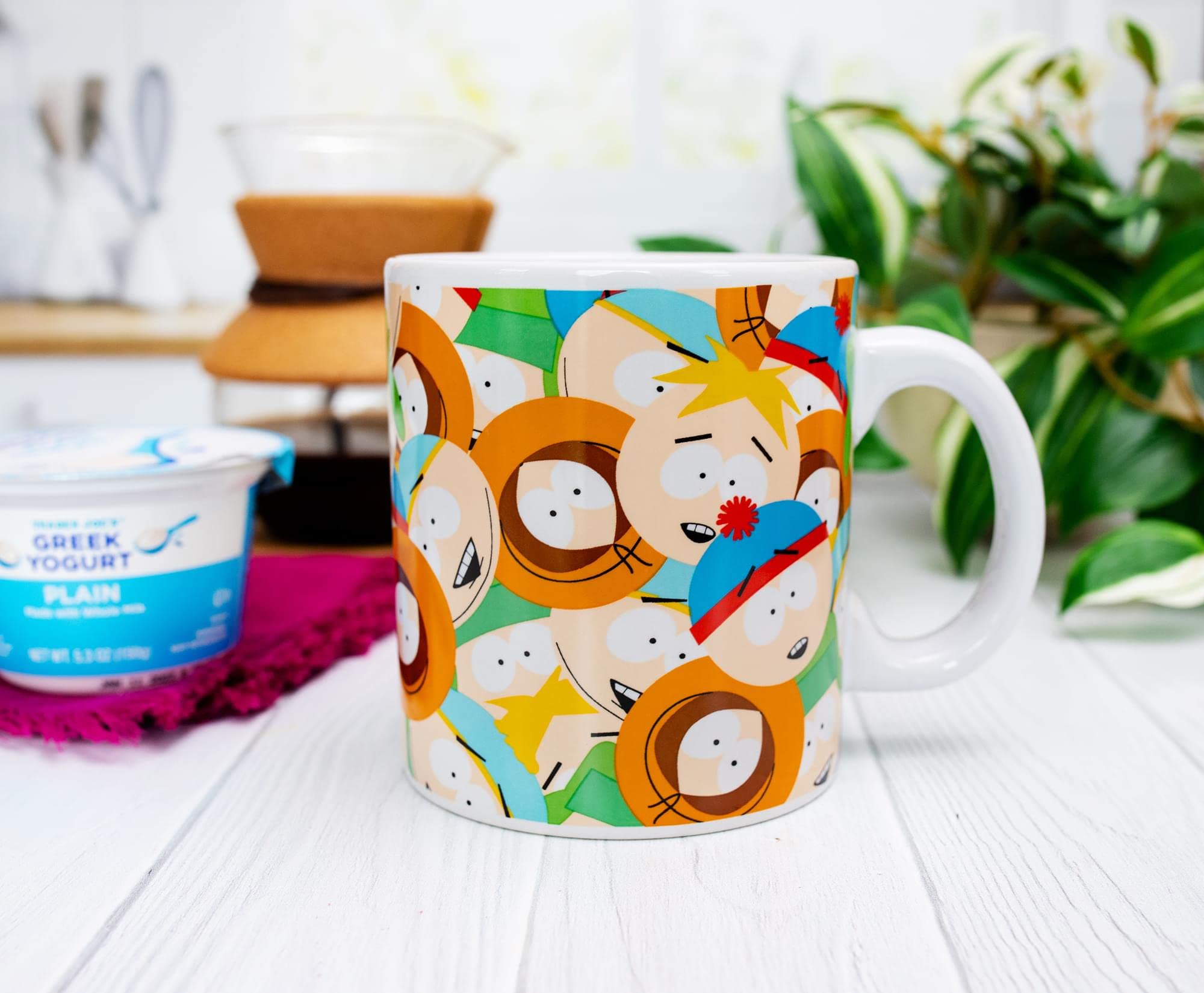 Foto 5 pulgar | Taza De Cerámica South Park Character Faces, 600 Ml - Venta Internacional.