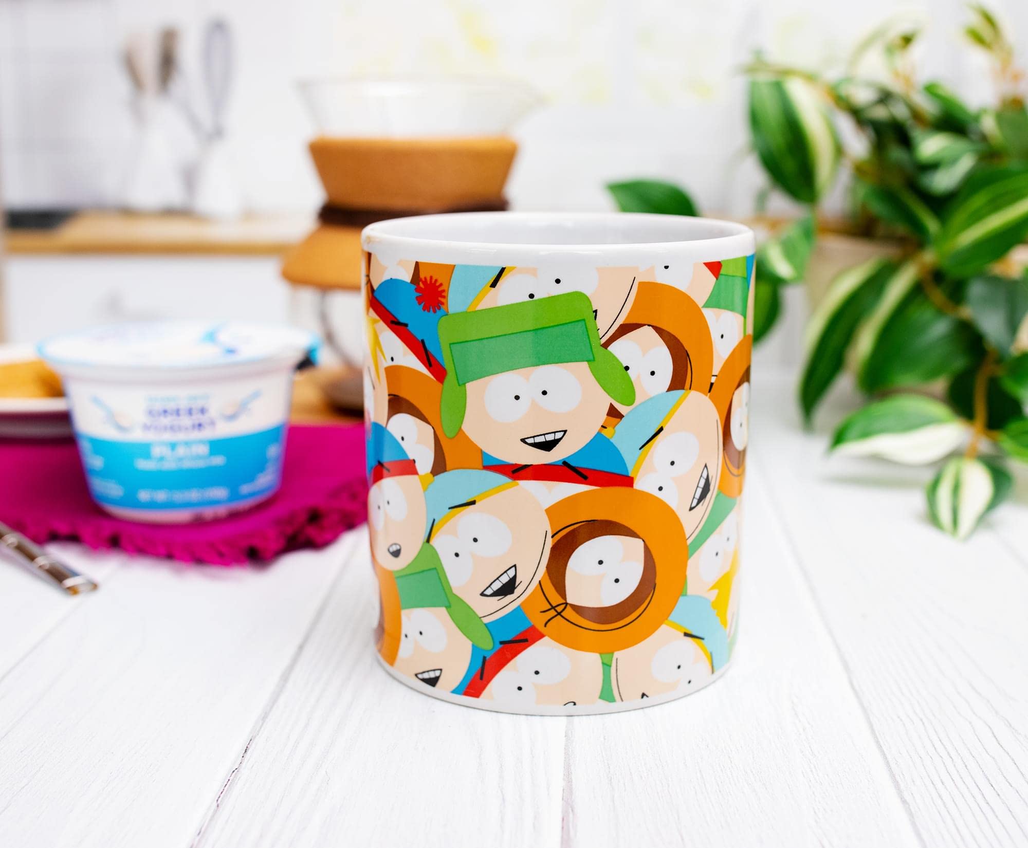 Foto 6 pulgar | Taza De Cerámica South Park Character Faces, 600 Ml - Venta Internacional.