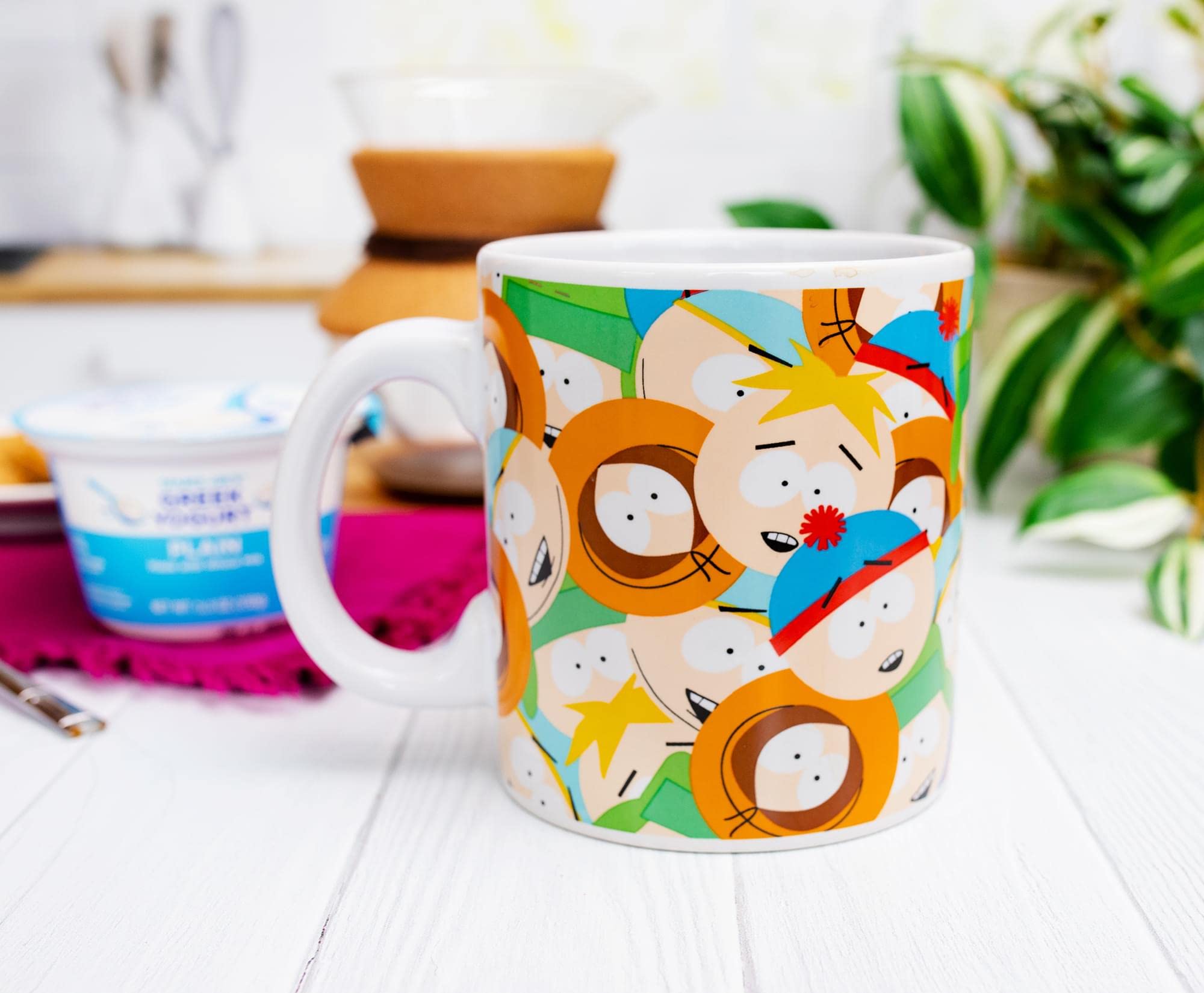 Foto 7 pulgar | Taza De Cerámica South Park Character Faces, 600 Ml - Venta Internacional.