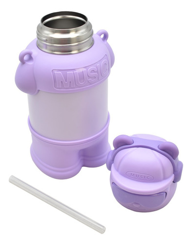 Foto 2 pulgar | Termo Baby Cup Oso Music 480ml Sm24coh811