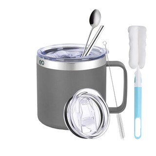 Foto 1 | Taza Térmica 14oz De Acero Inoxidable Eo Safe Imports Esi-19762 Gris