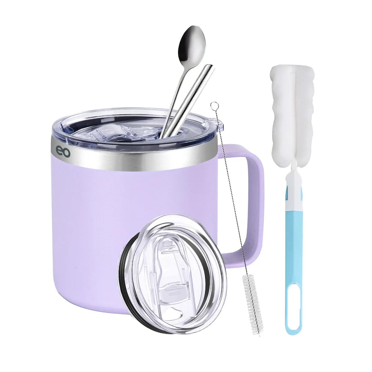 Foto 1 | Taza Térmica 14oz De Acero Inoxidable Eo Safe Imports Esi-19764 Purpura