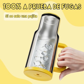 Foto 4 | Taza Termica De Viaje De Acero Inoxidable Eo Safe Imports Esi-20154 Amarillo