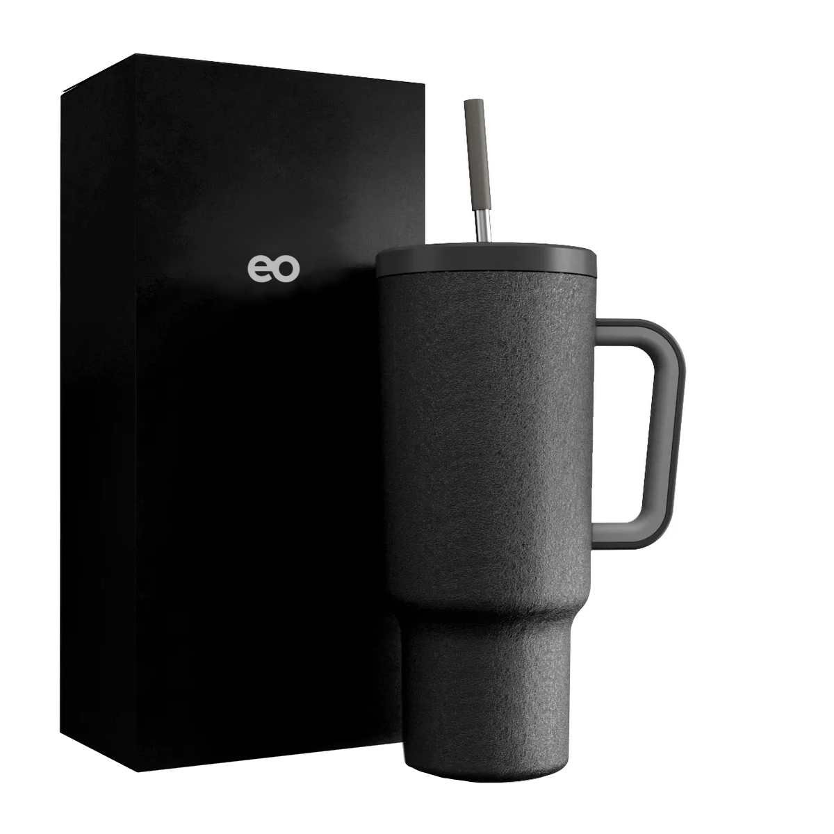 Foto 2 pulgar | Taza Termica De Viaje De Acero Inoxidable Eo Safe Imports Esi-20155 Negro
