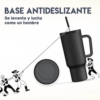 Foto 3 | Taza Termica De Viaje De Acero Inoxidable Eo Safe Imports Esi-20155 Negro