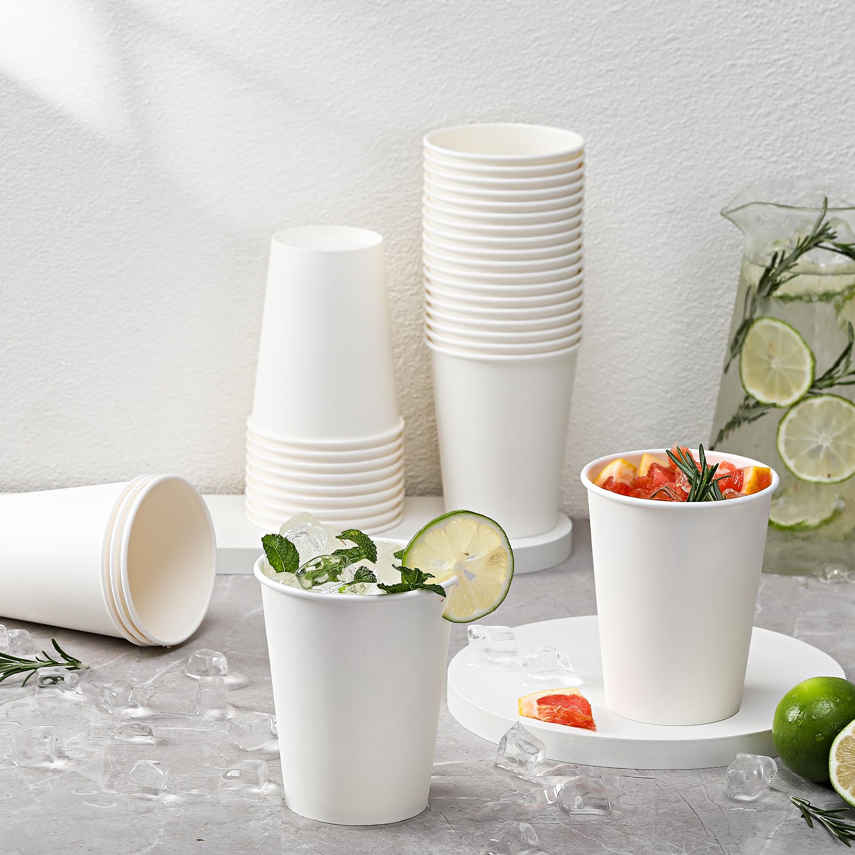 Foto 5 pulgar | Vasos De Papel Aozita  240 Ml  Paquete De 120 Unidades Para Bebidas Frías Y Calientes - Venta Internacional.