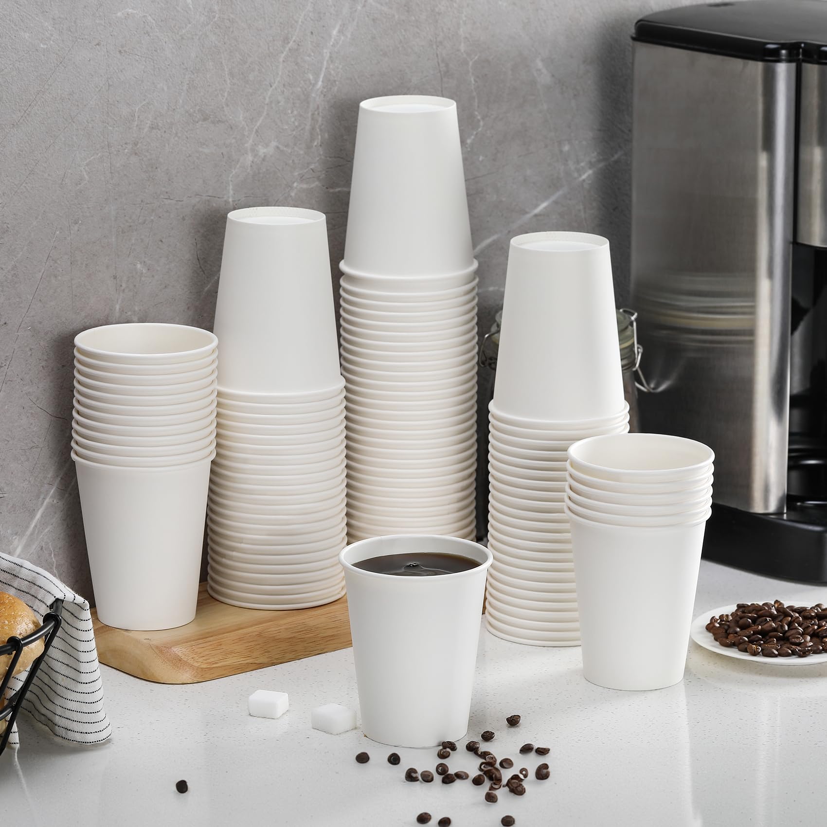Foto 7 pulgar | Vasos De Papel Aozita  240 Ml  Paquete De 120 Unidades Para Bebidas Frías Y Calientes - Venta Internacional.