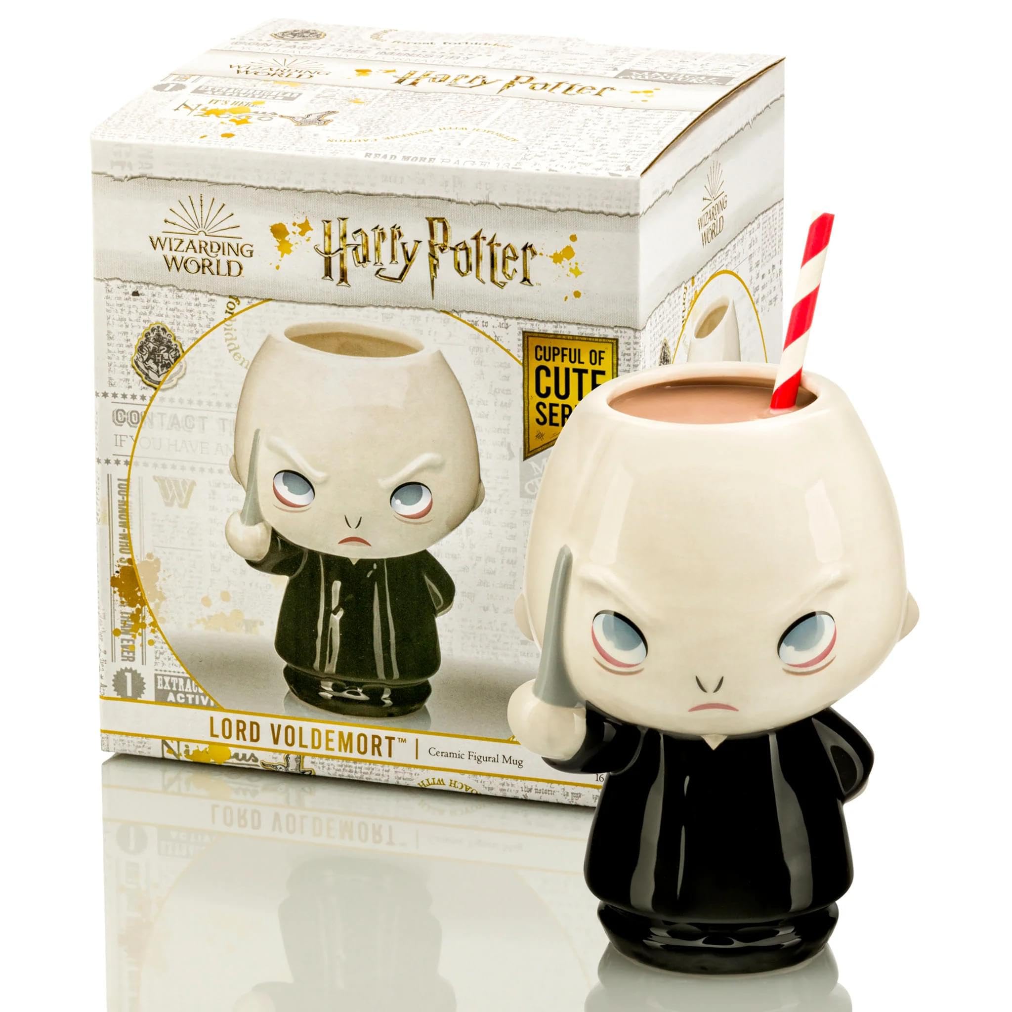 Foto 3 pulgar | Taza De Café Harry Potter Voldemort 480 Ml Ceramic Kawaii - Venta Internacional.