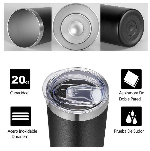 Foto 3 pulgar | Xtellar Vaso Elegante De Acero Inoxidable 600ml - Termo Perfecto Para Conservar La Temperatura De Toda Bebida