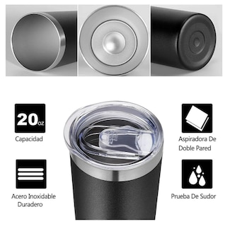 Foto 2 | Xtellar Vaso Elegante De Acero Inoxidable 600ml - Termo Perfecto Para Conservar La Temperatura De Toda Bebida