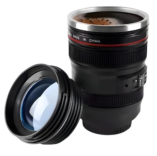 Foto 1 | Xtellar - Termo De Acero Inoxidable Estilo Lente Fotográfico: Versátil Conserva Temperatura Y Ultra-seguro