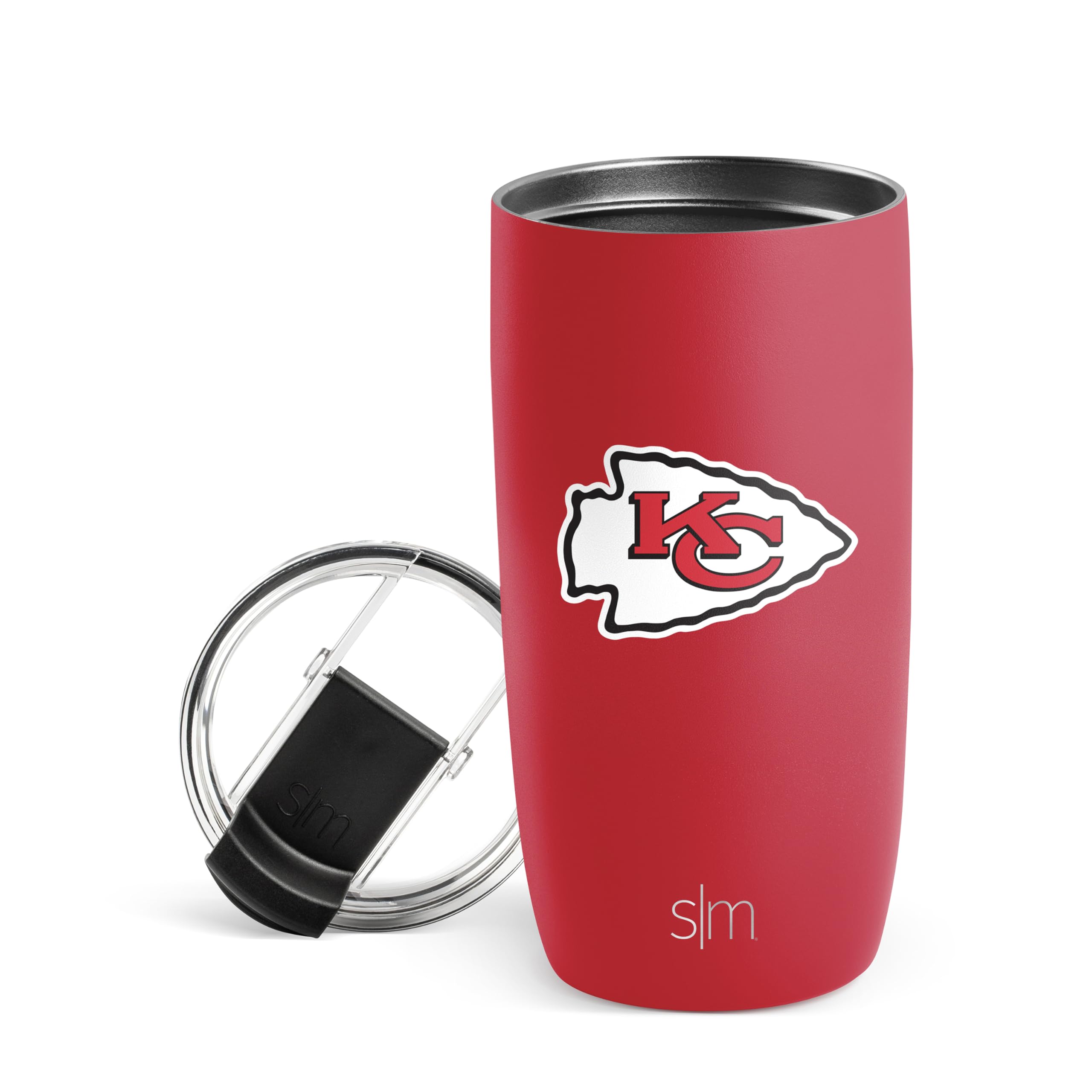Foto 2 pulgar | Vaso De Café De Viaje Simple Y Moderno De Los Kansas City Chiefs De La Nfl - Venta Internacional.