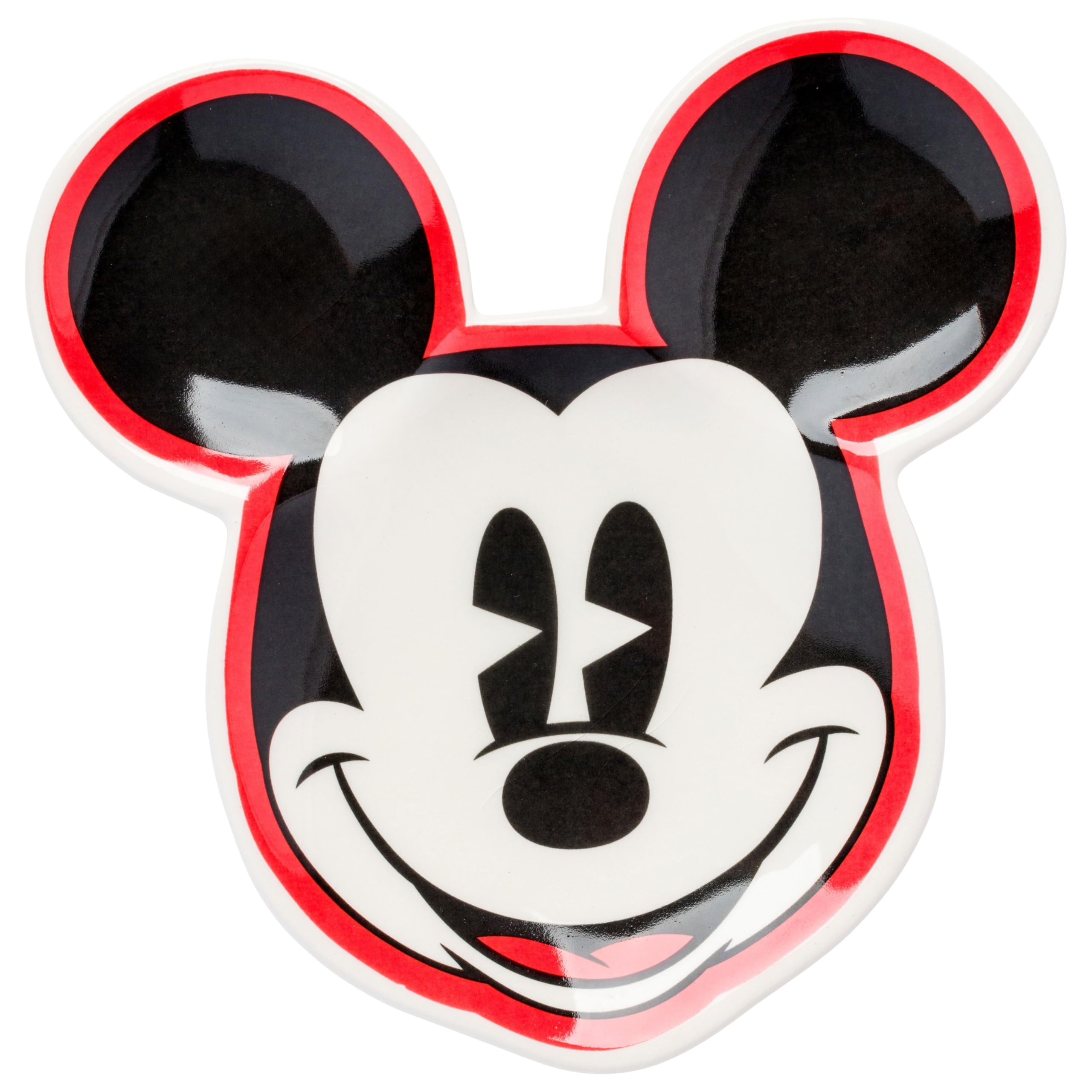 Foto 2 pulgar | Soporte Para Cucharas  Cerámica Con Diseño De Mickey Mouse De Buffalo Disney  Color Plateado - Venta Internacional.