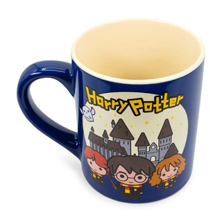 Foto 2 | Taza De Cerámica Plateada Con Dibujos Animados De Buffalo Chibi De Harry Potter 420 Ml - Venta Internacional.