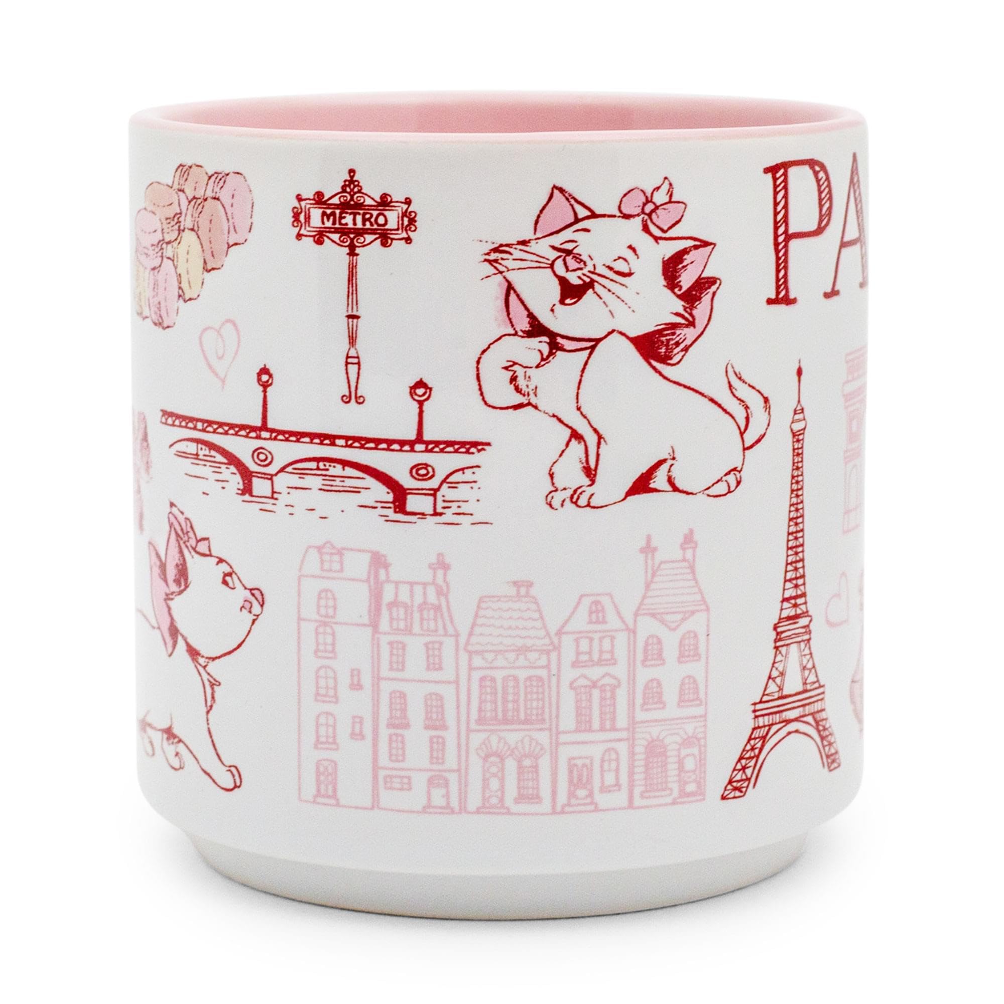 Foto 3 pulgar | Taza De Café Disney The Aristocats Marie Pink  380 Ml  Cerámica - Venta Internacional.