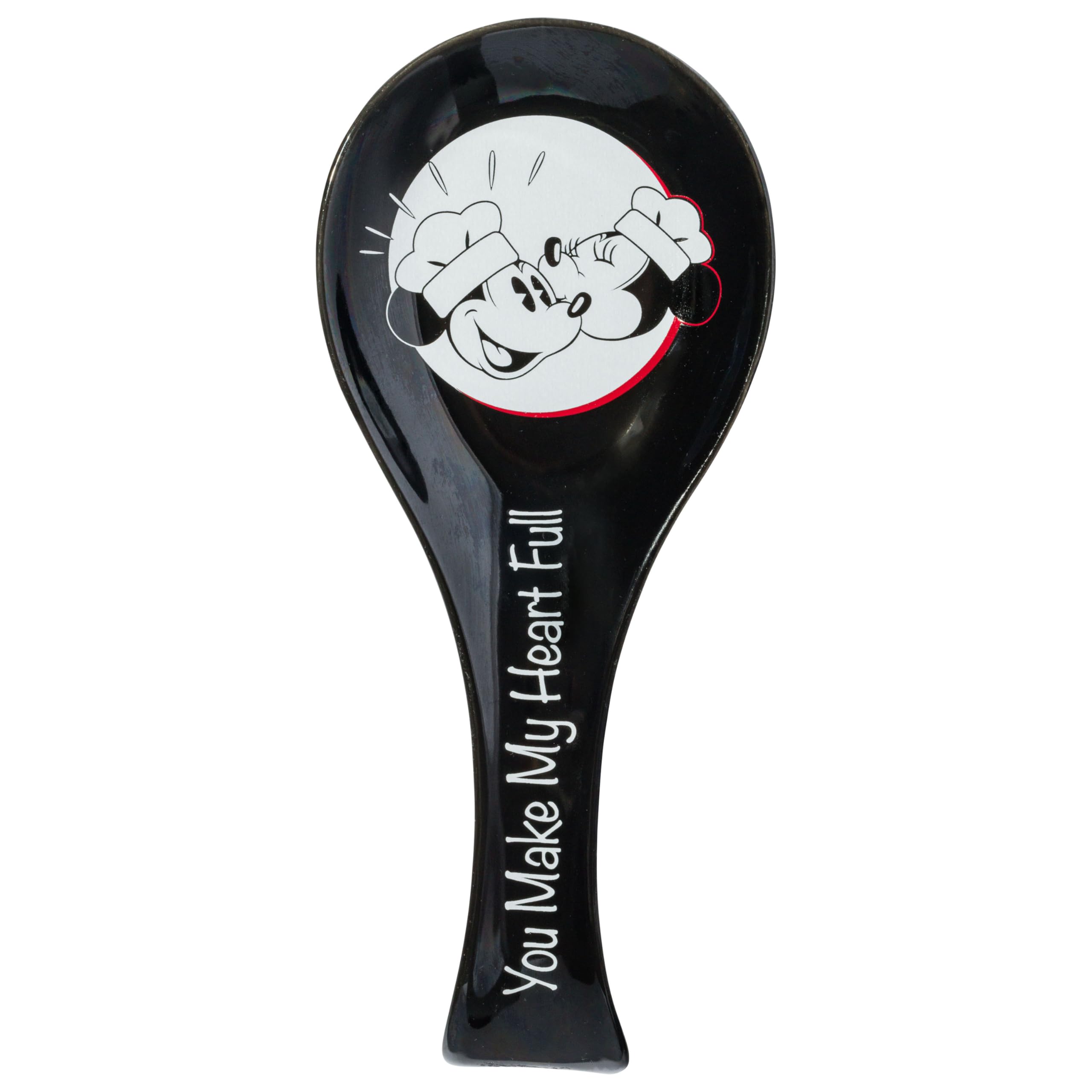 Foto 2 pulgar | Soporte Para Cucharas Silver Buffalo Mickey & Minnie Ceramic - Venta Internacional.