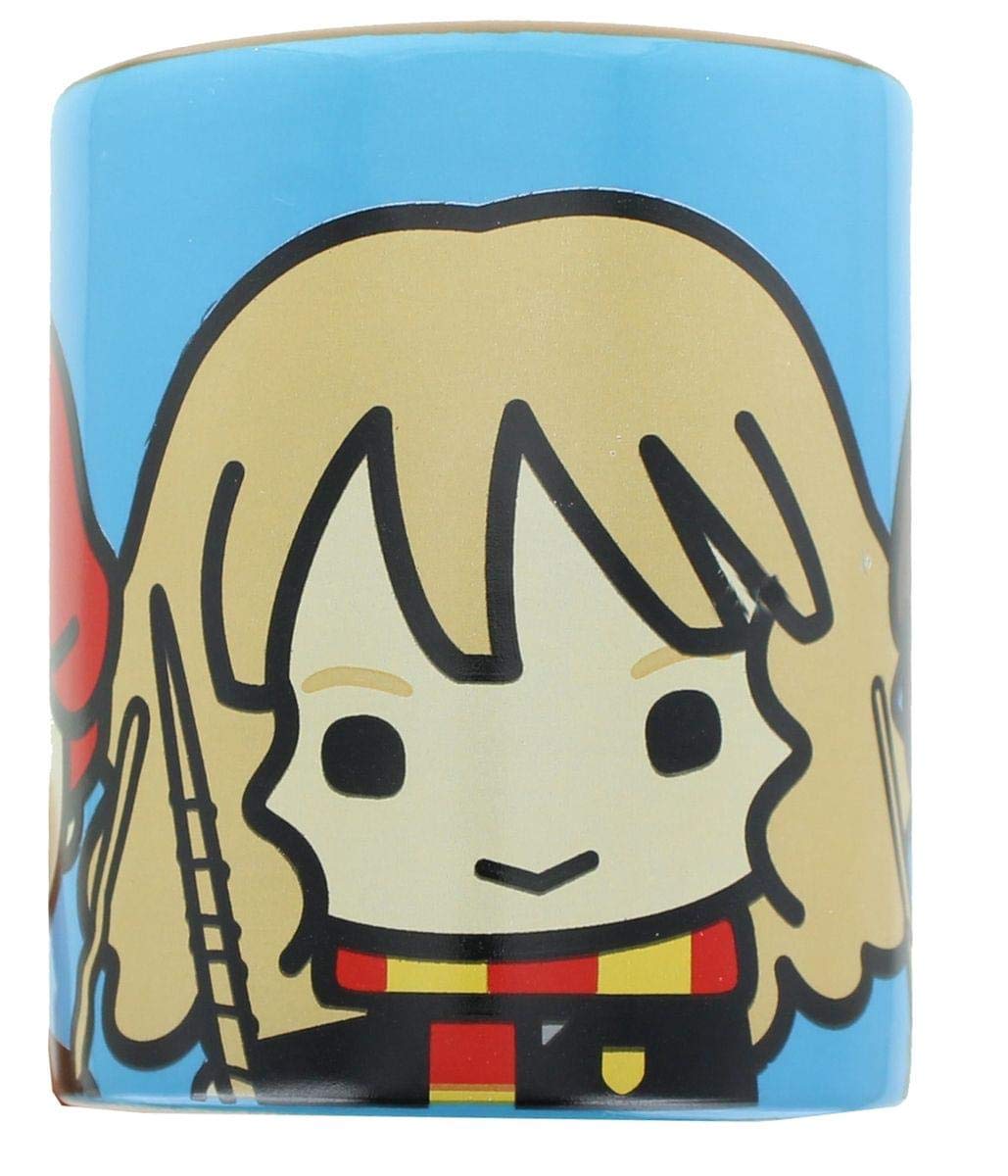 Foto 5 pulgar | Taza De Café Harry Potter De Cerámica Azul De 325 Ml Con Diseño De Chibi - Venta Internacional.