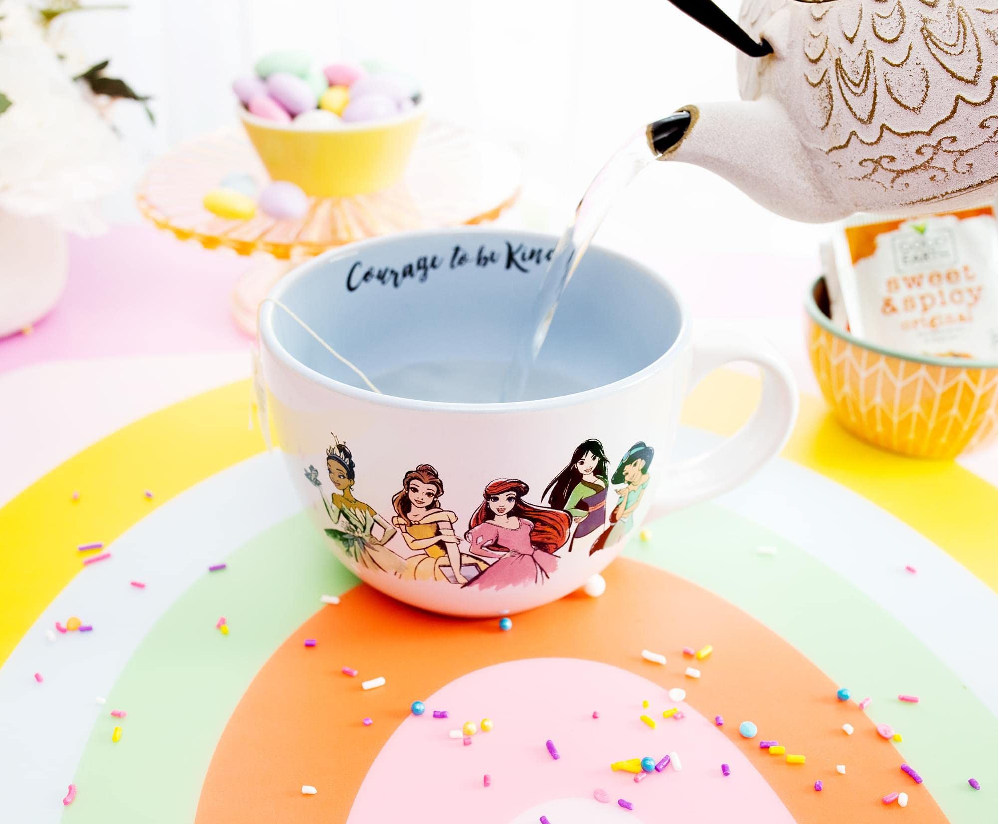 Foto 7 pulgar | Taza De Sopa Plateada Con Diseño De Buffalo Disney Princess  710 Ml  Cerámica - Venta Internacional.