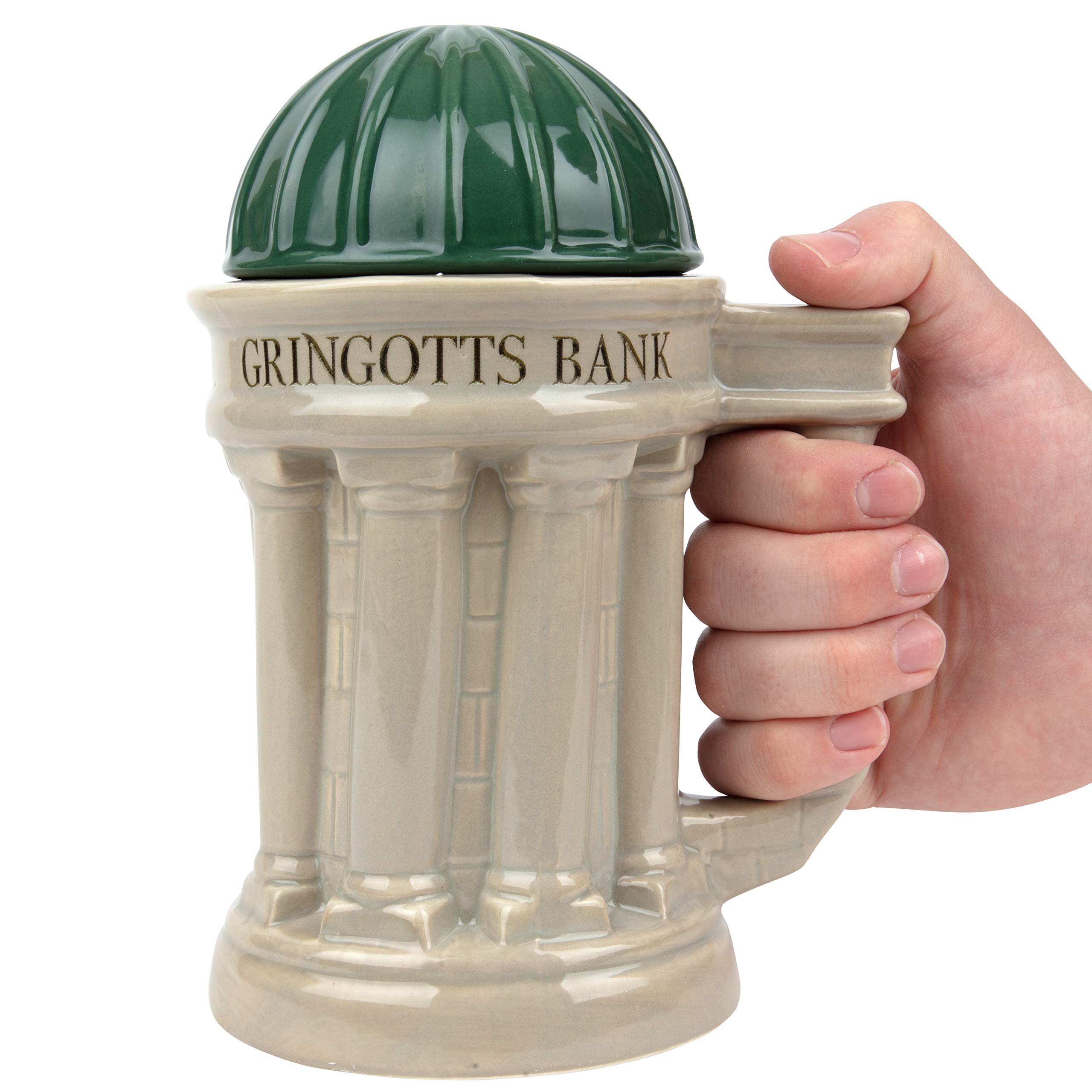 Foto 2 | Taza Harry Potter Gringotts Bank De Cerámica De 900 Ml Con Tapa - Venta Internacional.