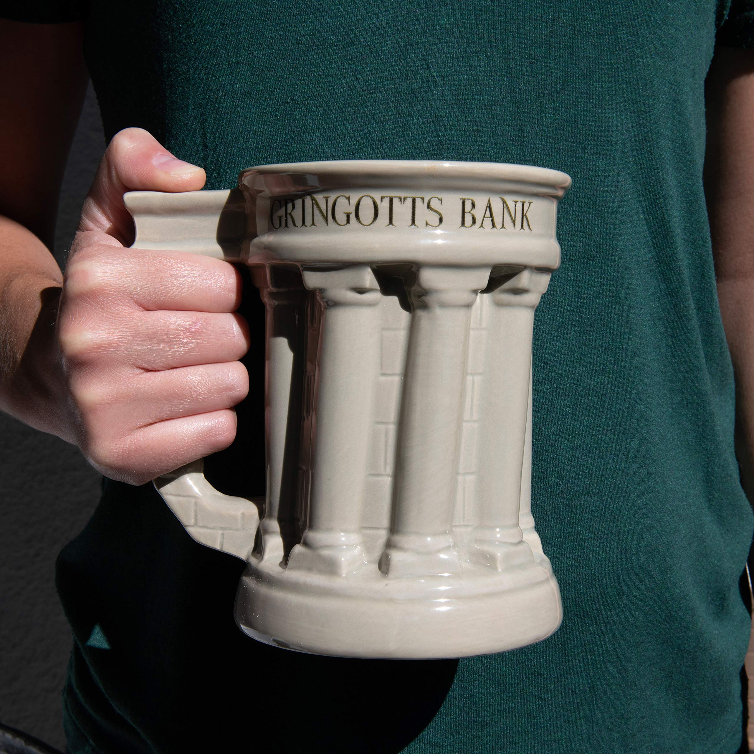 Foto 6 | Taza Harry Potter Gringotts Bank De Cerámica De 900 Ml Con Tapa - Venta Internacional.