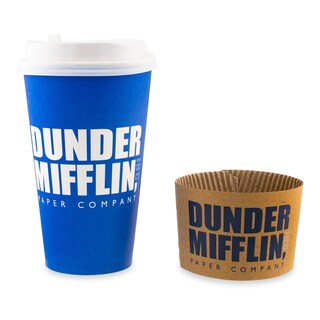 Foto 3 | Vasos Desechables Silver Buffalo The Office Dunder Mifflin 473 Ml - Venta Internacional.