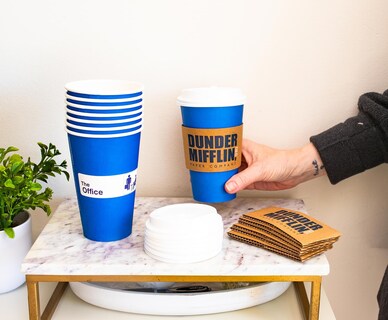 Foto 6 | Vasos Desechables Silver Buffalo The Office Dunder Mifflin 473 Ml - Venta Internacional.