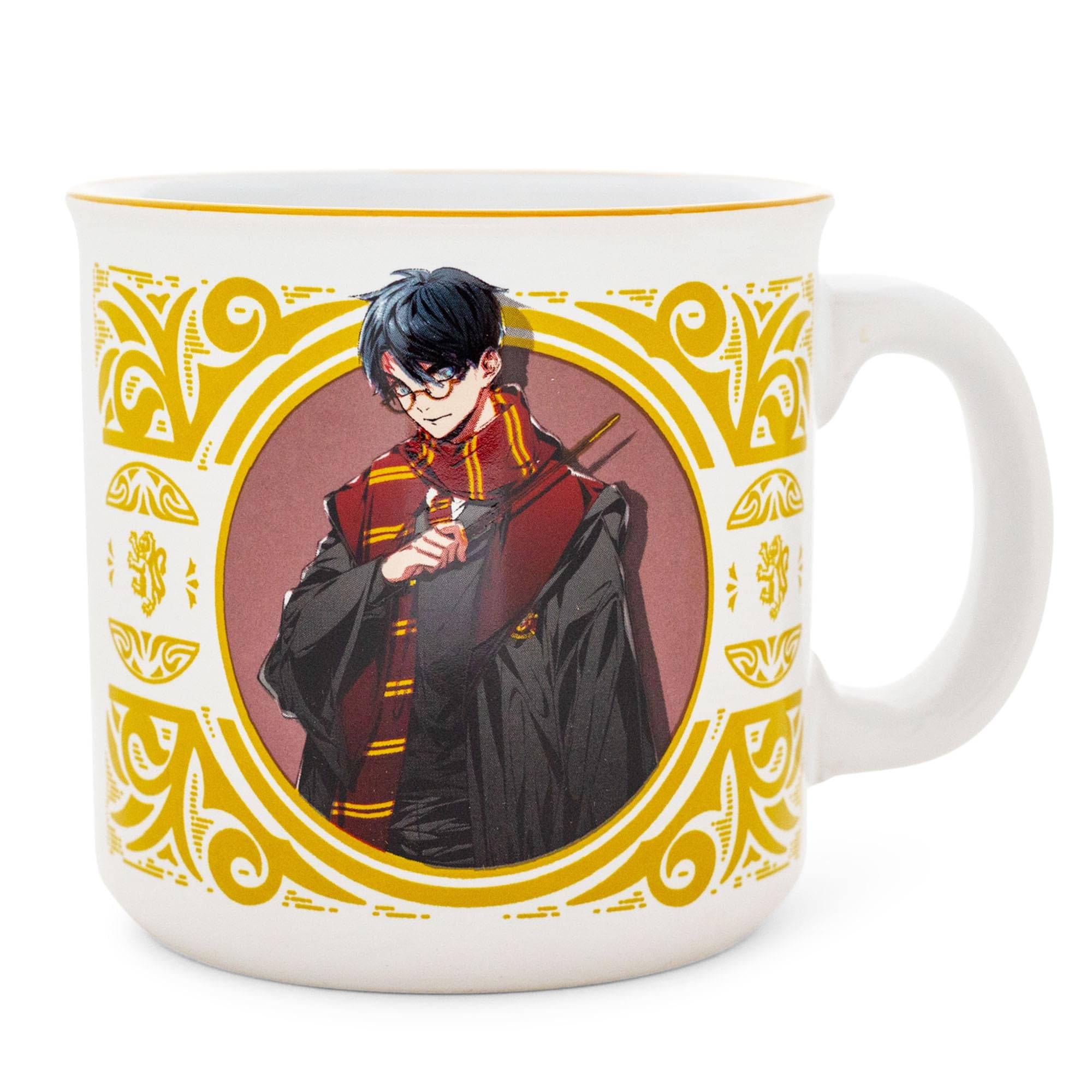 Foto 1 | Taza Camper Silver Buffalo Estilo Anime Con Diseño De Harry Potter  600 Ml - Venta Internacional.