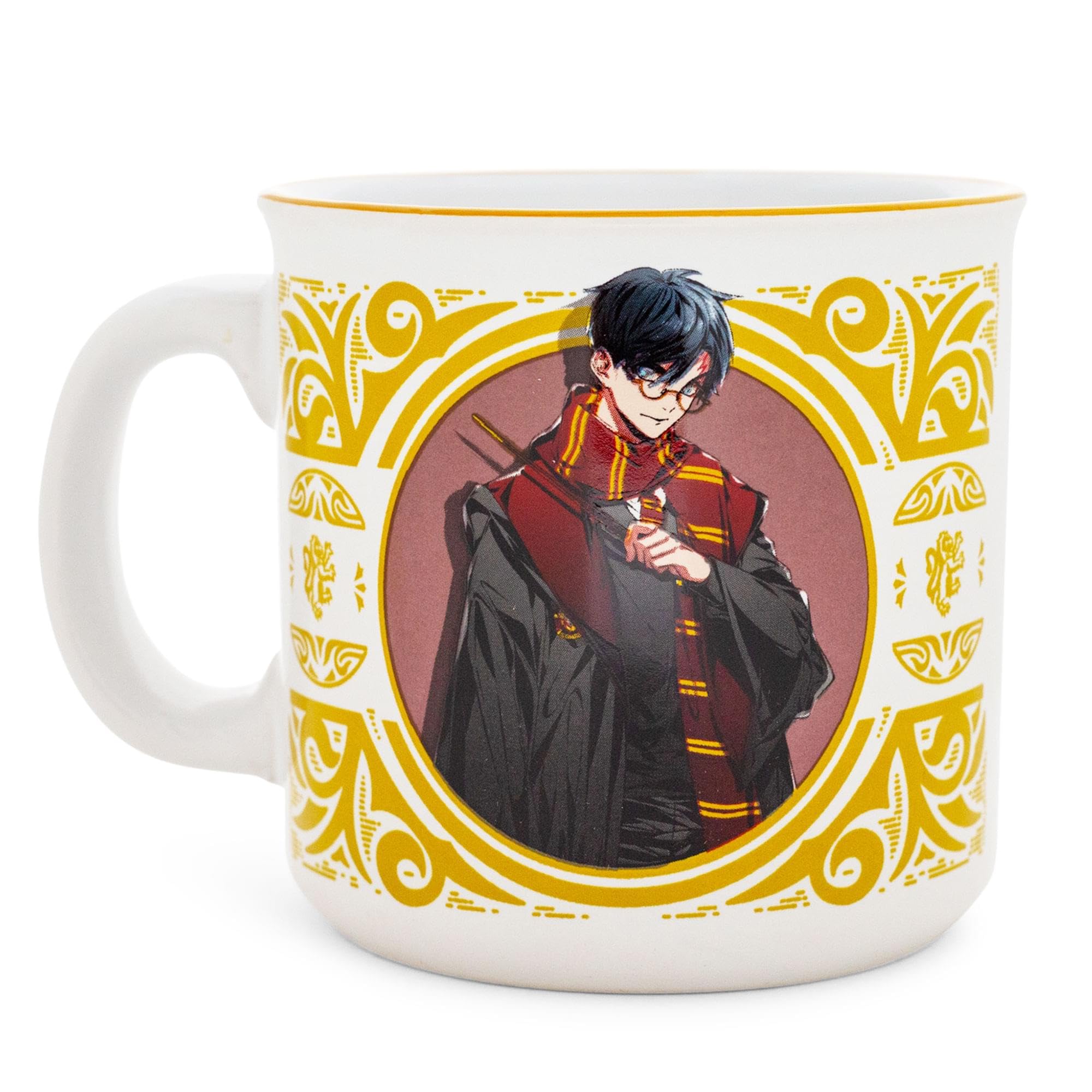 Foto 3 | Taza Camper Silver Buffalo Estilo Anime Con Diseño De Harry Potter  600 Ml - Venta Internacional.