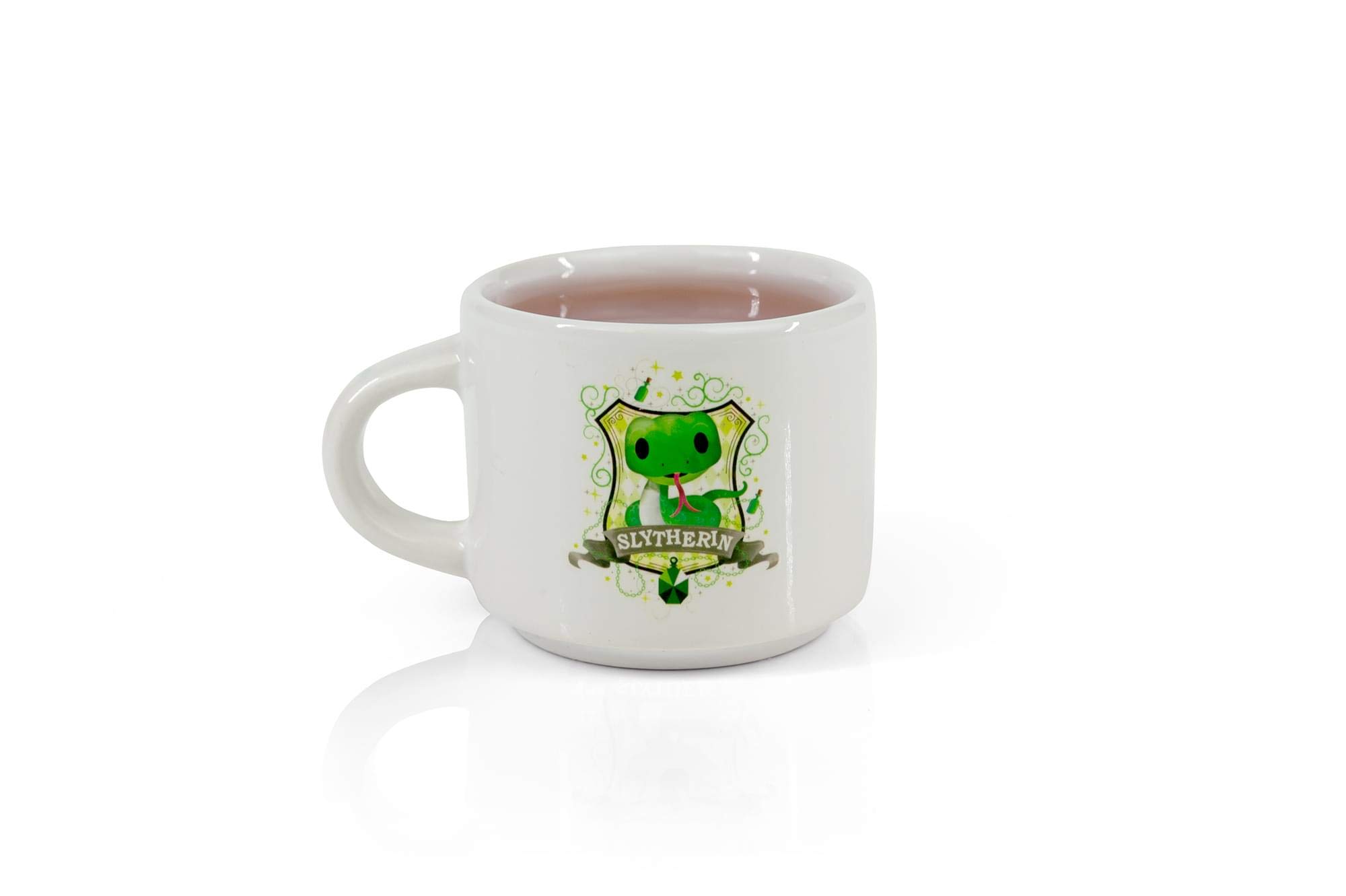 Foto 2 pulgar | Taza Pequeña De Cerámica De Harry Potter Slytherin House De 5 Cm De Altura - Venta Internacional.