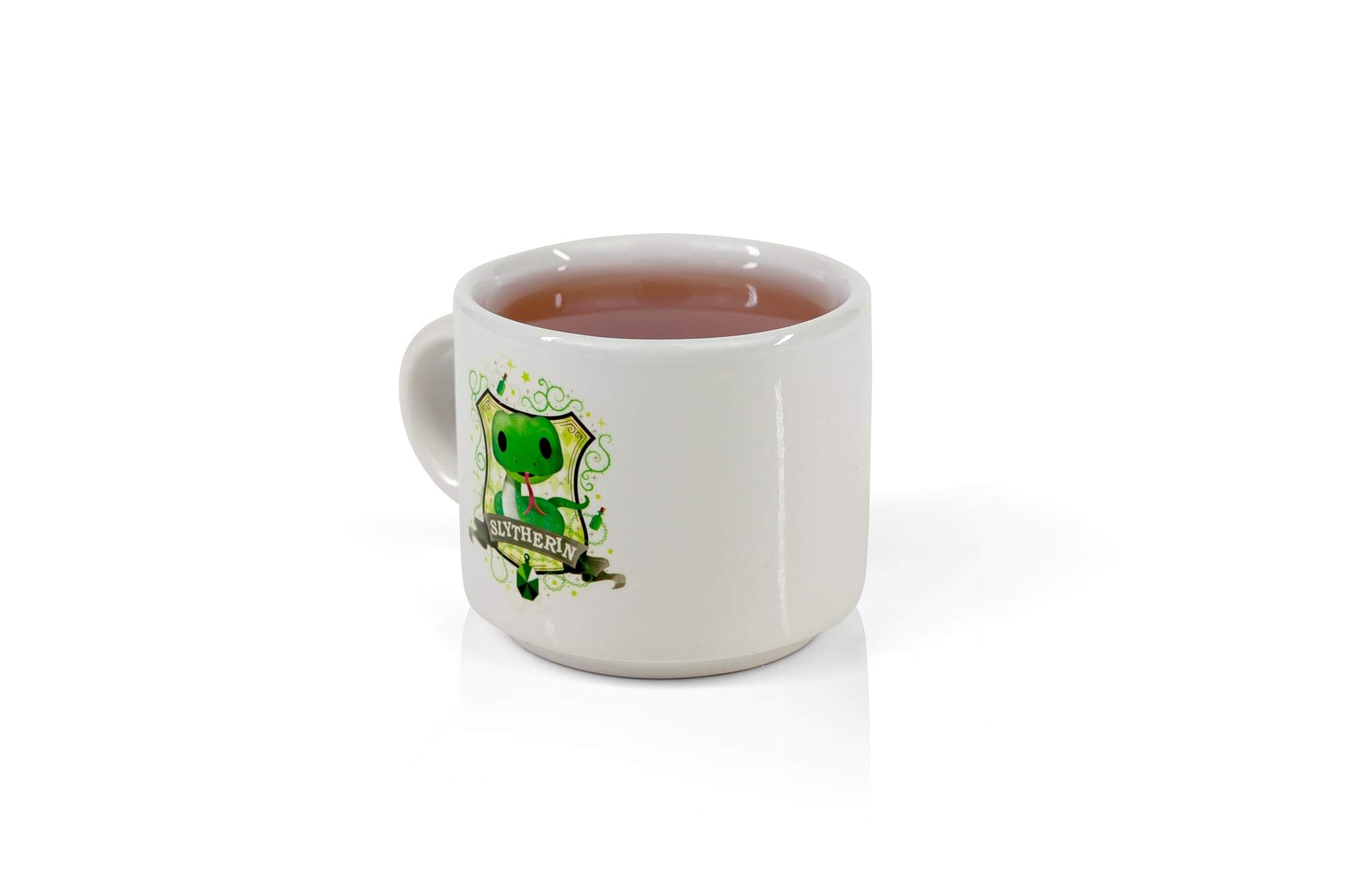 Foto 5 pulgar | Taza Pequeña De Cerámica De Harry Potter Slytherin House De 5 Cm De Altura - Venta Internacional.