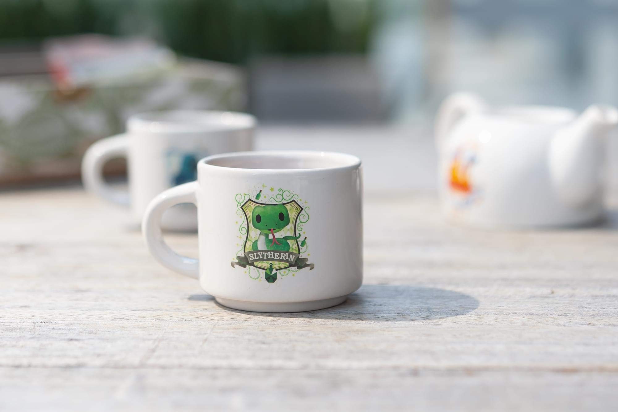 Foto 6 | Taza Pequeña De Cerámica De Harry Potter Slytherin House De 5 Cm De Altura - Venta Internacional.