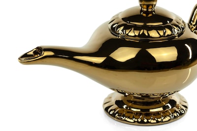 Foto 3 | Lámpara Teapot Aladdin Golden Genie De Cerámica De 950 Ml Con Tapa - Venta Internacional.