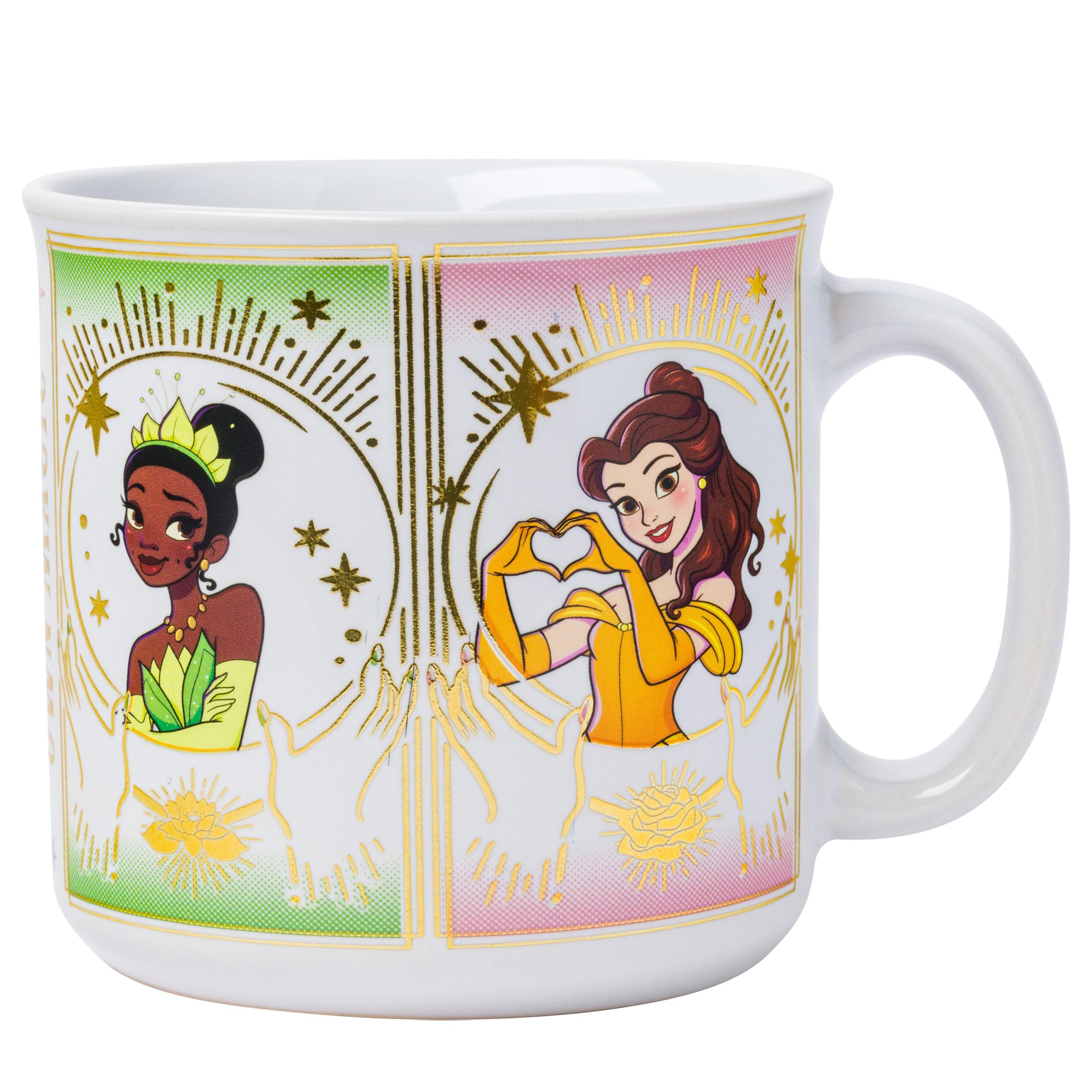 Foto 1 | Taza De Cerámica Camper Silver Buffalo Disney Princess 600 Ml - Venta Internacional.