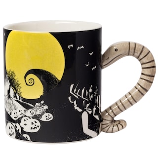 Foto 1 | Taza De Cerámica Plateada Buffalo Disney Nightmare Before Christmas - Venta Internacional.