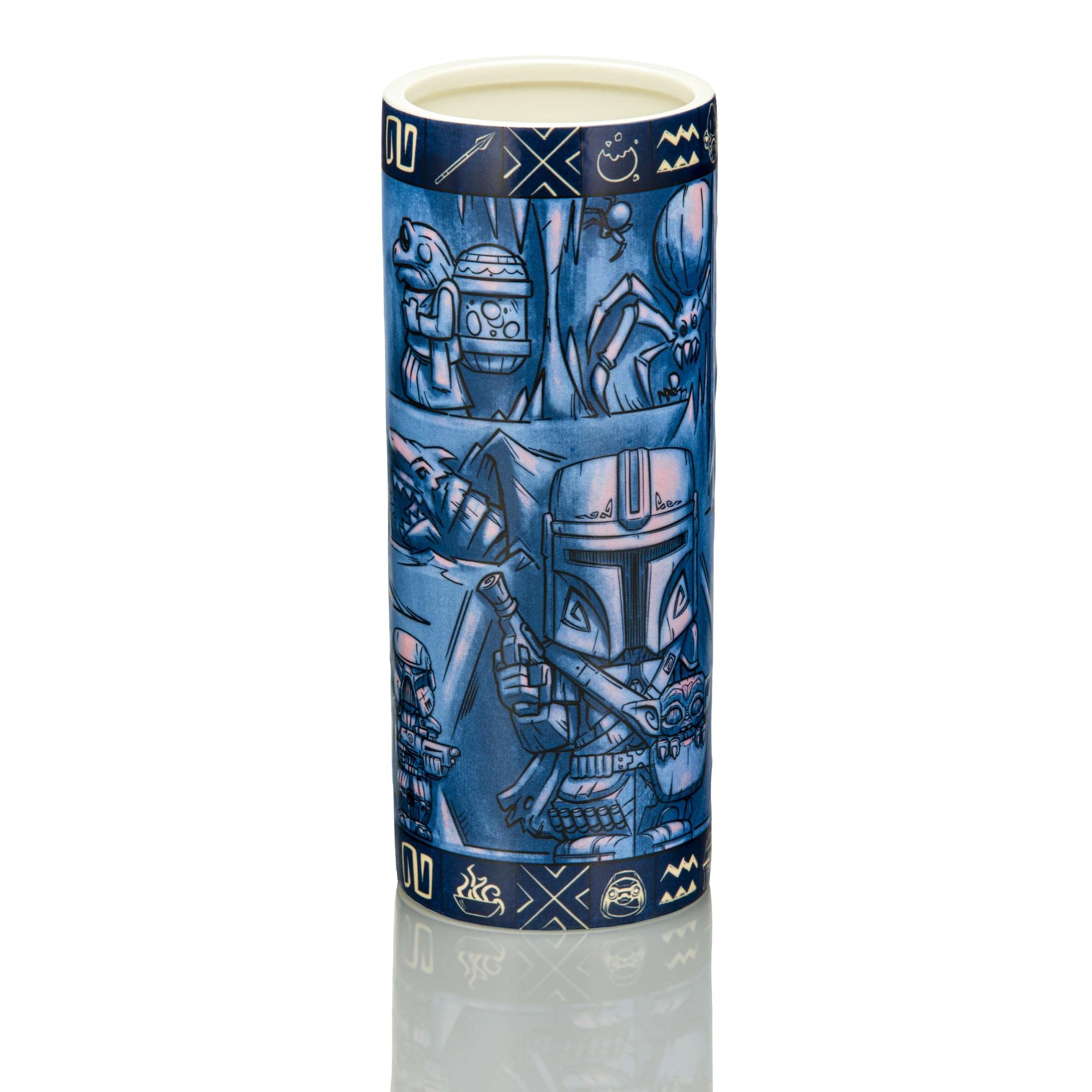 Foto 2 pulgar | Taza Geeki Tikis Star Wars The Mandalorian Season 2 710 Ml - Venta Internacional.