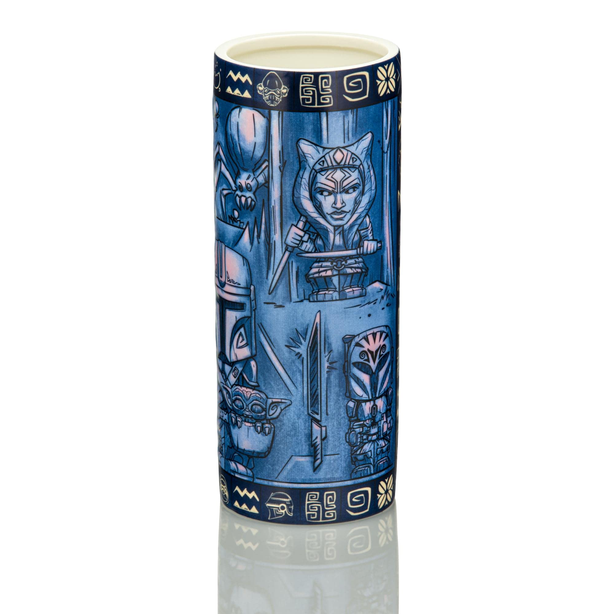 Foto 4 pulgar | Taza Geeki Tikis Star Wars The Mandalorian Season 2 710 Ml - Venta Internacional.
