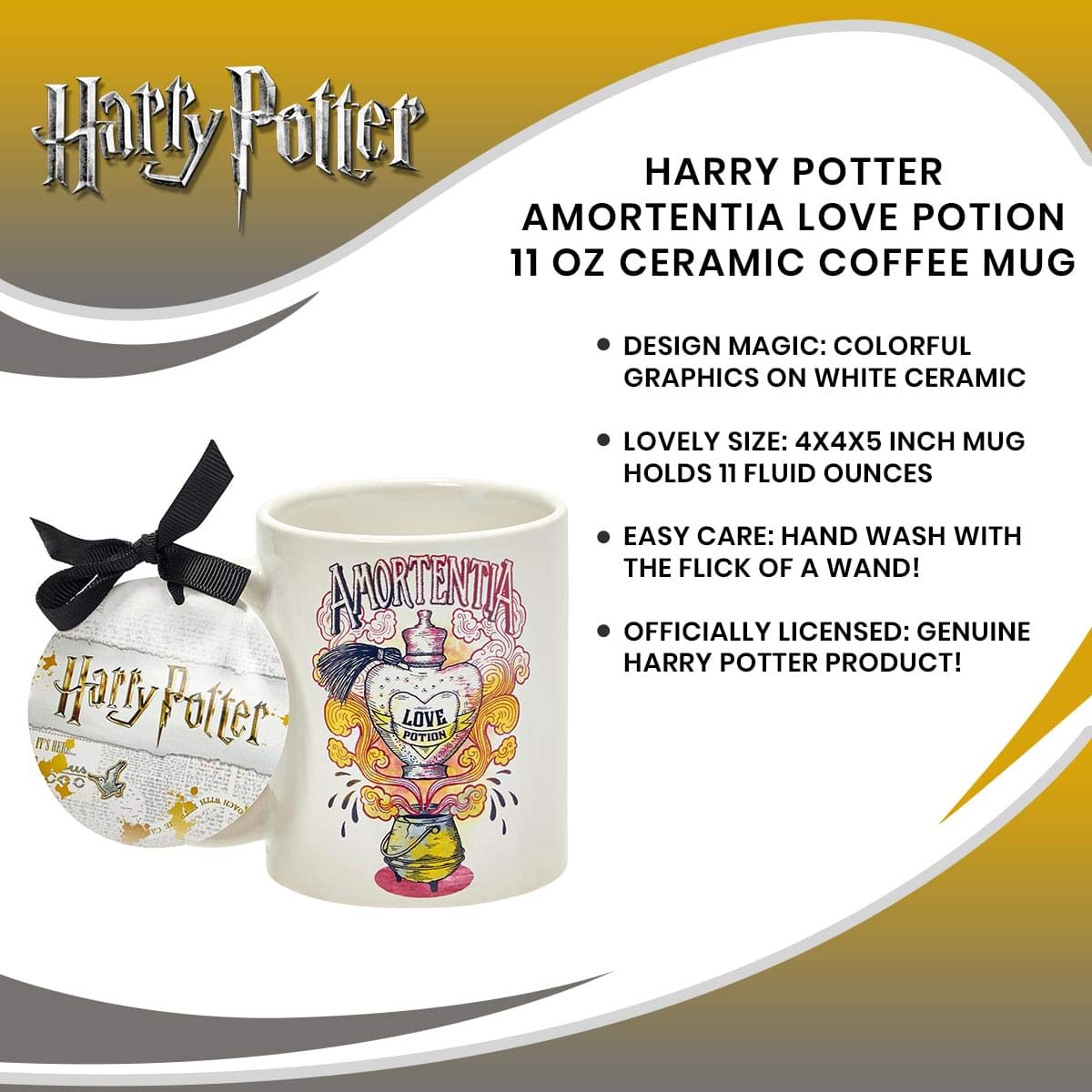 Foto 8 pulgar | Taza De Café Harry Potter Amortentia Love Potion 325ml - Venta Internacional.