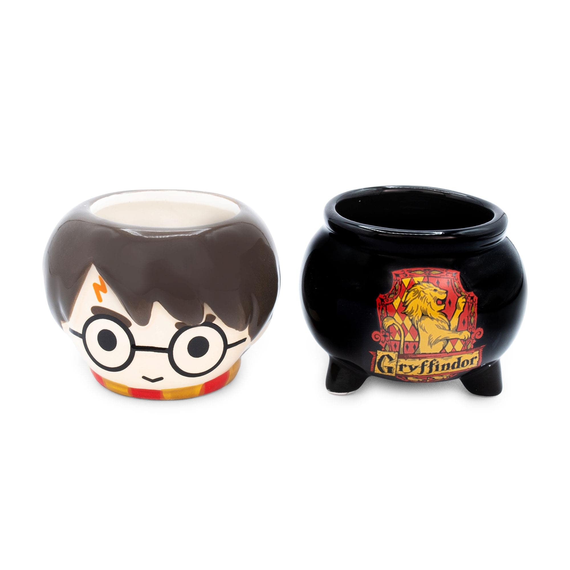 Foto 2 pulgar | Juego De Minitazas De Cerámica Silver Buffalo Harry Potter Gryffindor - Venta Internacional.