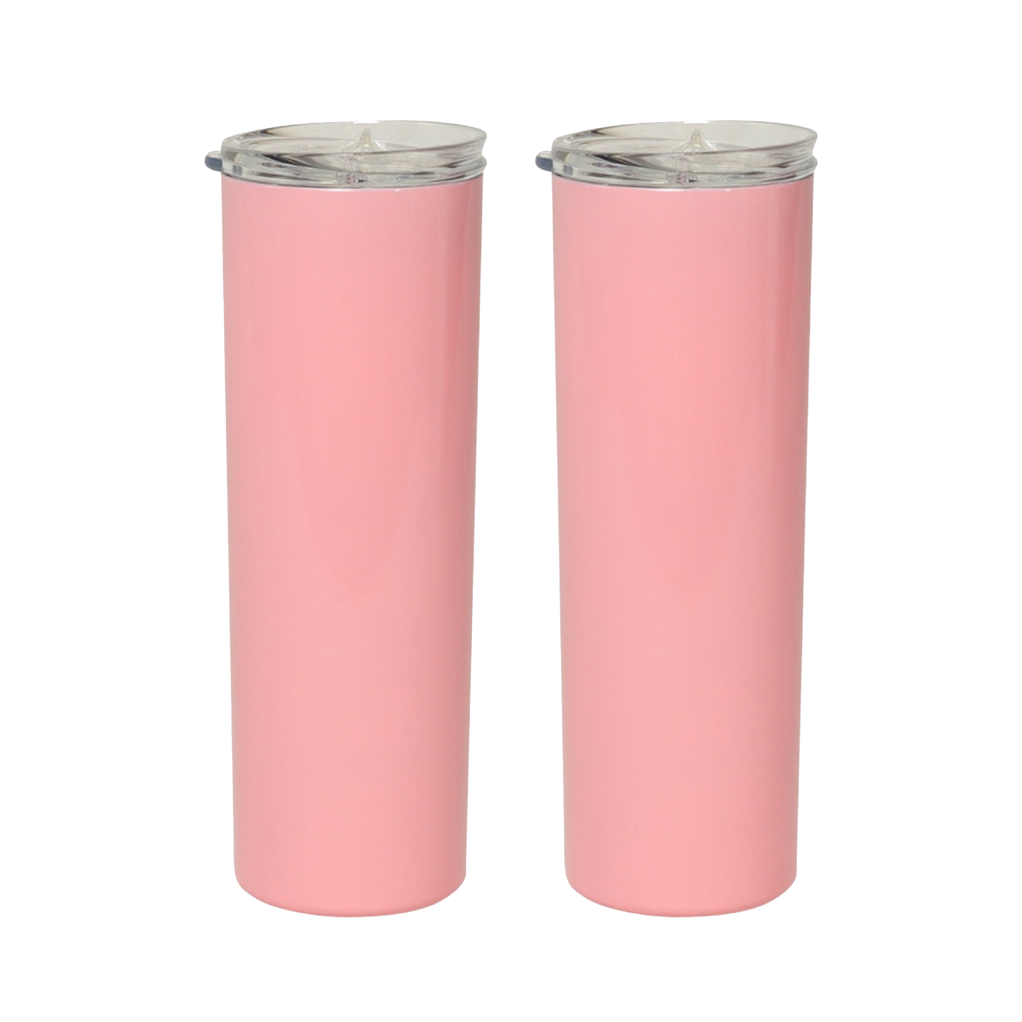 Foto 1 | Termo Vaso para Bebidas de 20oz Acero Inoxidable de Doble Pared color Rosa - 2 Piezas