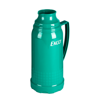 Foto 3 | Termo de 1 Litro Ekco Classic de Ampolla de Vidrio color Verde Turquesa con Tapa Taza y Tapa