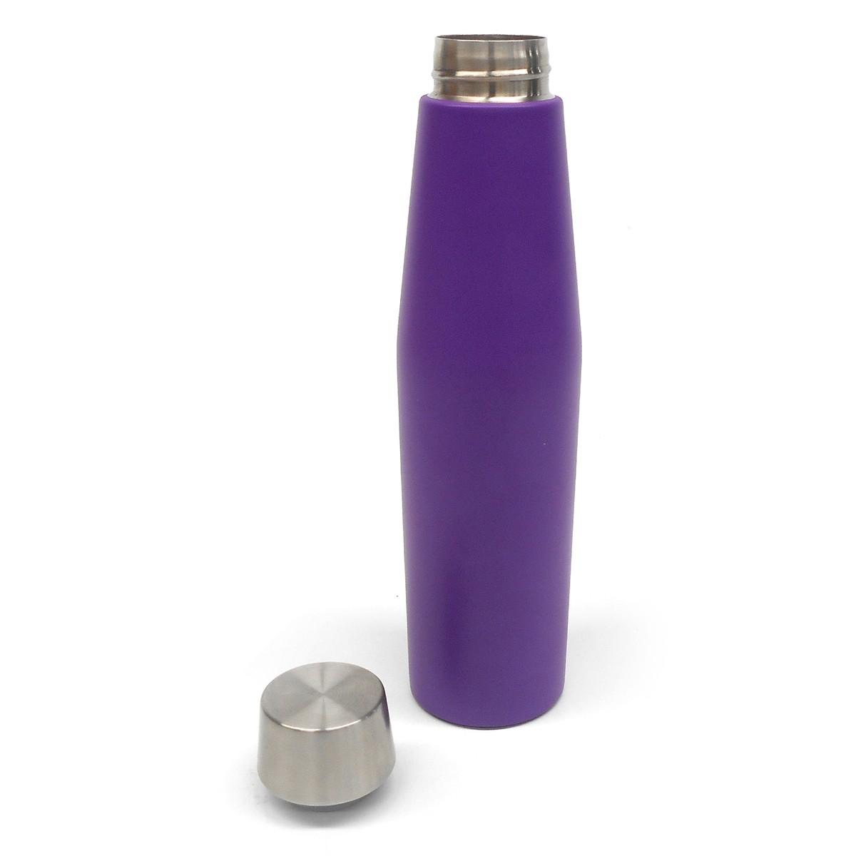 Foto 3 pulgar | Termo Romboide de Acero Inoxidable de 500 ml color Morado