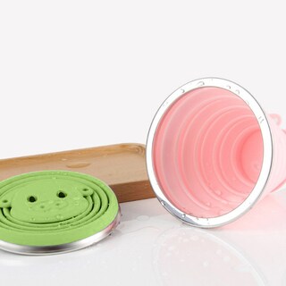 Foto 3 | Vaso Plegable con Tapa y Correa Aquila Meimia color Verde