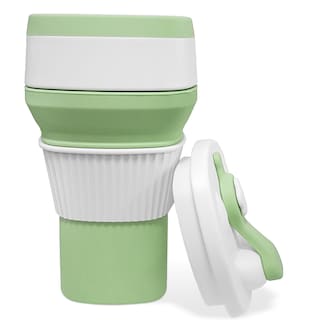 Foto 3 | Termo Taza Plegable Aquila Meimia 300 ml Verde