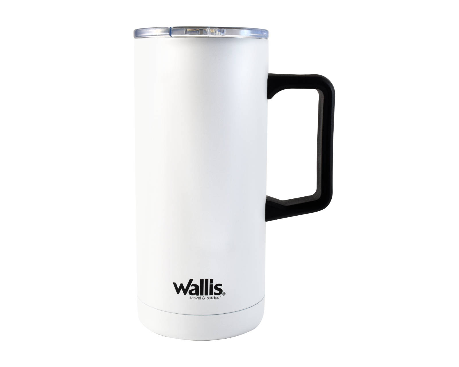 Foto 2 pulgar | Taza Wallis Térmica con Goma y Protector Deslizante Antiderrames 500 ml color Blanco