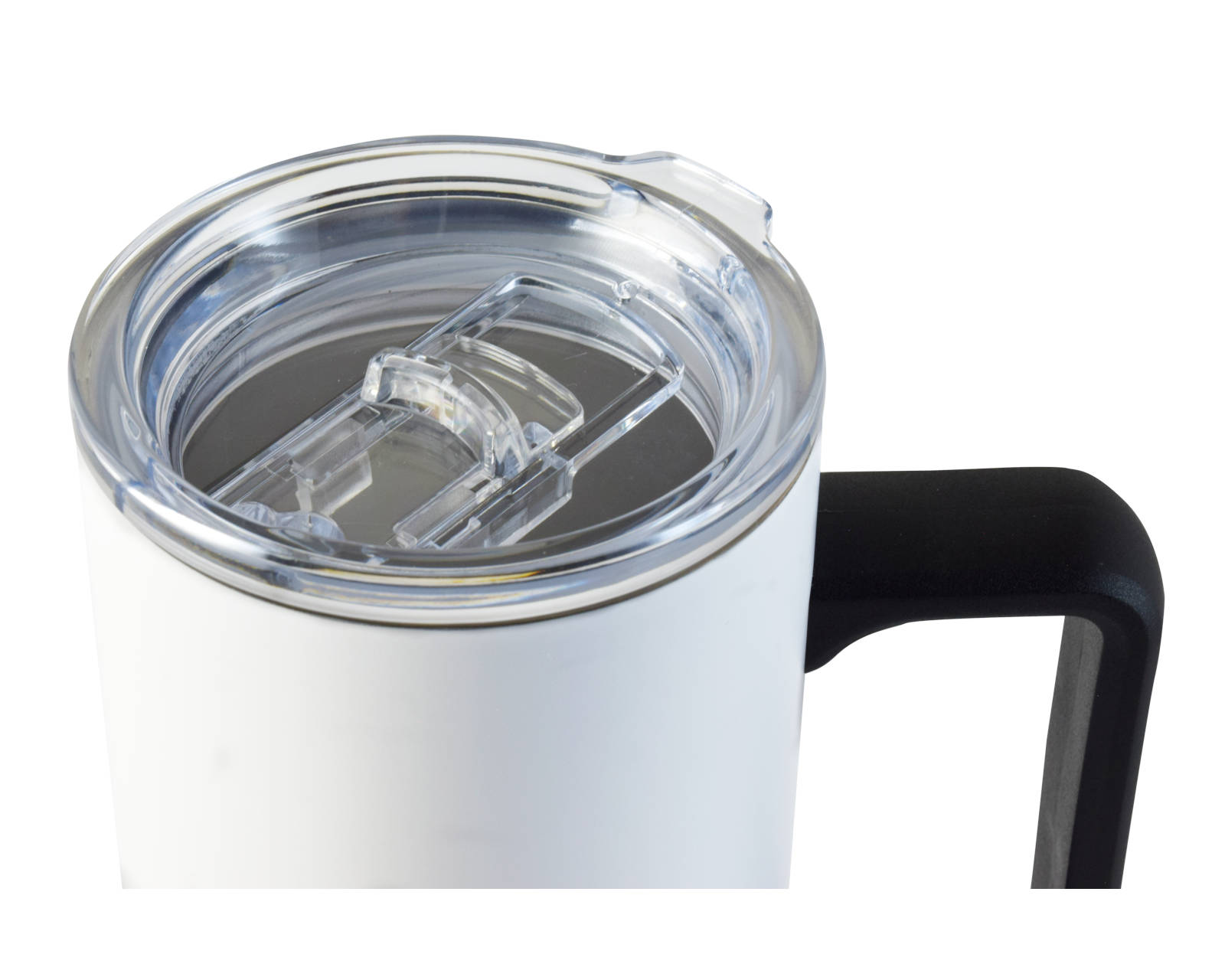 Foto 5 pulgar | Taza Wallis Térmica con Goma y Protector Deslizante Antiderrames 500 ml color Blanco