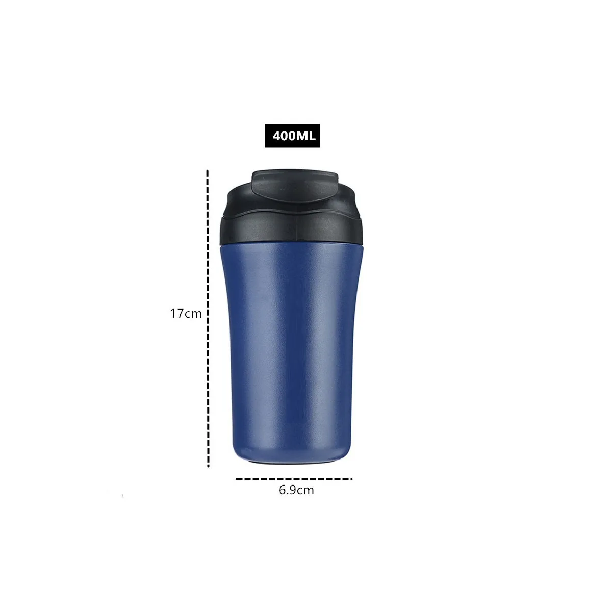 Foto 4 pulgar | Termo Eo Safe Imports ESI-648 color Rojo 400 ml