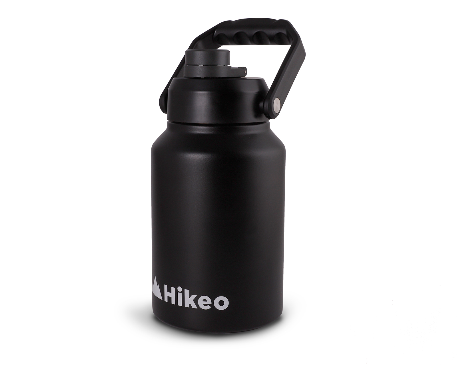 Termo Hikeo 83148 color Negro de Acero Inoxidable Doble Pared Aislante Extra Grande 3.78 L