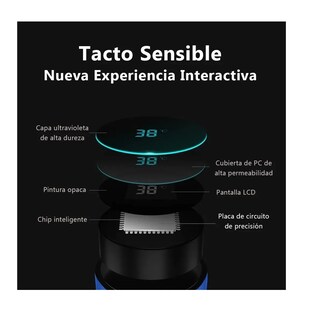 Foto 2 | Termo Digital 500ml Eo Safe Imports Esi-3272 color Azul