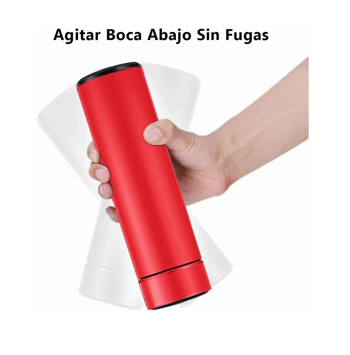 Foto 3 pulgar | Termo Digital 500ml Eo Safe Imports Esi-3275 color Rojo